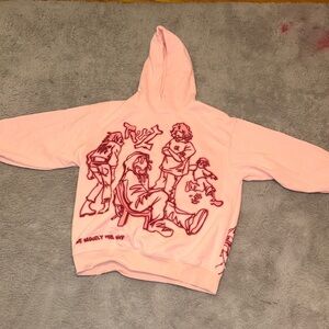 Aelfric Eden Cartoon Line Character Hoodie